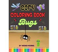 Copy Coloring Book: Bugs