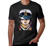 Copy of Corto Maltese T-Shirt Short Sleeve Tee Sports Fan t-Shirts Tees Men's t-Shirt Black 3XL