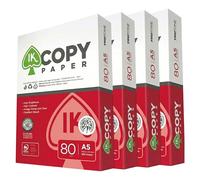 COPY PAPER Carta A5 per Stampante 80gr - 4 risme da 500 fogli (tot. 2.000) 148,5 x 210 mm - ideale per Fotocopie, Stampanti e Ricette Mediche • bianca