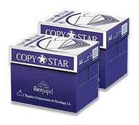 Copy Star 80gr Carta A4 per fotocopiatrici e stampanti 80gr/mq, Formato A4, confezione da 10 Risme