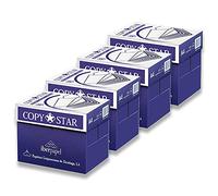 Copy Star 80gr Carta A4 per fotocopiatrici e stampanti 80gr/mq, Formato A4, confezione da 20 Risme