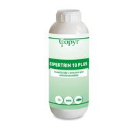 COPYR CIPERTRIN 10 Plus Insetticida per Zanzare Mosche Blatte Scarafaggi 1 Lt