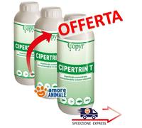 Copyr CIPERTRIN T Lt 1 Insetticida mosche zanzare CIPERMETRINA + TETRAMETRINA