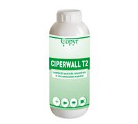 COPYR CIPERWALL T2 Insetticida Acaricida Concentrato Acari Insetti Arberghi 1 Lt