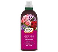 Copyr | Fortyl gerani flacone da 1 lt. Concime liquido con alga e microelementi chelati per colori intensi e fioriture abbondanti. NPK 7-5-6.