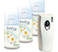 Copyr Fresh Air Profumatore Muschio Bianco, 6pz 250ml + Erogatore Automatico