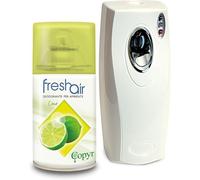 Copyr FreshAir Lime - Bombola 250 ml+Erogatore Automatico Copyrmatic Night & Day