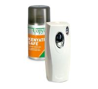 Copyr Kenyatrin Safe e Copyrmatic Evolution Night & Day - Insetticida Antizanzare, Mosche e Insetti Volanti, 1 Bombola 250ml + Erogatore Automatico, Piretro Insetticida Biologico e Repellente Zanzare