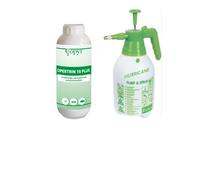 Copyr l CIPERTRIN 10 plus-Kit Insetticida, Nebulizzatore a pressione + 1lt