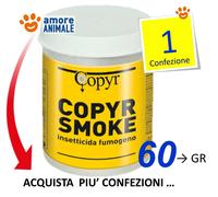 Copyr SMOKE Insetticida fumogeno pronto uso pulci cimici scarafaggi 60 GR