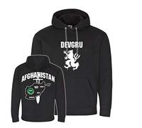 Copytec DEVGRU Gold Squadron Navy Seal Team 6 ISAF Felpa con cappuccio #23396 Nero M