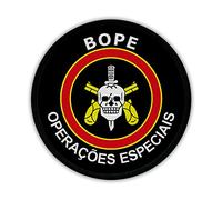 Copytec Patch, Toppa - BOPE batalhão de operações policiais especiais Brasile bataillon per operazioni Speciali di Polizia Stemma Logo Militare Polizia Rio de Janeiro, 14490