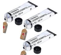 Copytec Set di 3 creme originali per scarpe dell'esercito tedesco, colore nero, 125 ml, #SC-8, Nero