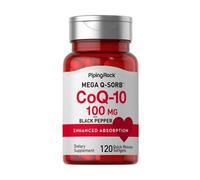 COQ-10 100MG - 120 SOFTGEL A RILASCIO RAPIDO - SUPPORTO ENERGETICO E CARDIACO