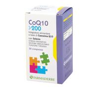 Farmaderbe Integratore Alimentare CO Q10 200 Antiossidante Energizzante 30 compresse