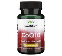 Swanson Coenzima Q10 COQ10 30mg 60 Pillole Cardiovascolare Integratore