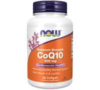 Now Foods CoQ10 600 mg (60 Capsule morbida)