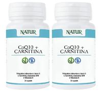 Coq10+Carnitina 30 Capsule 2x30 pz Capsule