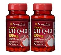 CoQ10 CO Q-10, CoQ-10, 100 Mg 60 Softgel Q-Sorb™ Coenzima Q-10 Puritan's Pride
