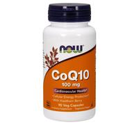 Now Foods Coenzima Q10 100 mg con Biancospino, 90 capsule