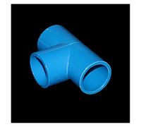 COQFBHJBRH Garden Plumbing Inner Diameter 32mm, 25mm, 20mm Cross-Shaped Three-Way Joint Garden Irrigation PVC Pipe Joint Aquarium Fittings Water Pipe 3 (Color : Purple, Size : 20mm) COQFBHJBRH