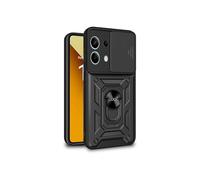 Coque Cool per Xiaomi Redmi Note 13 5G con Anello Duro Nero