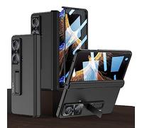 COQUE Custodia Honor Magic Vs,Pellicola Protettiva Guscio Integrato Guscio Pieghevole All-Inclusive,Cover Telefono Pieghevole per Honor Magic Vs-Nero