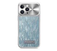 COQUE Custodia Magnetica per Apple iPhone 16 Pro, Retro Lucido Integrato Copertura Totale Fotocamera Custodia per Telefono con Anello Magnetico, Cover Antiu rito Protettiva-Blu