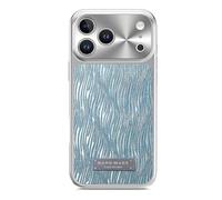 COQUE Custodia Magnetica per Apple iPhone 17 Pro Max, Retro Lucido Integrato Copertura Totale Fotocamera Custodia per Telefono con Anello Magnetico, Cover Antiu rito Protettiva-Blu