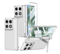 COQUE Custodia magnetica pieghevole per telefono Motorola Razr Fold-Argento