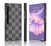 COQUE Custodia per Huawei Mate Xs 2, Custodia per Telefono Pieghevole Con Motivo Bicolore Custodia per Huawei Mate Xs 2-Nero