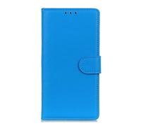 COQUE Custodia per Redmi A5 4G 171mm Cover,Custodia per Telefono in Pelle di Mucca Classico Modello Lychee con Slot per Schede Antiurto Flip Folio Protettivo per Redmi A5 4G 171mm-Blu