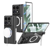 COQUE Custodia per telefono con pellicola per Motorola Razr Fold-Nero
