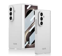COQUE Custodia per telefono Galaxy Z Fold 8,Pellicola Protettiva Guscio Integrato Guscio Pieghevole All-Inclusive,Cover per telefono per Samsung Galaxy Z Fold 8-Argento