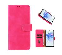 COQUE Custodia per Telefono Oukitel C60,Portafoglio Con Patta Con Design Slot Schede,Custodia in Pelle Morbida Oukitel C60-Rosa