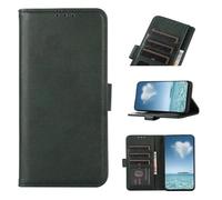 COQUE Custodia per Xiaomi 15T Pro Cover,PUMucca Modello Cassa Del Telefono con Slot Per Schede Antiurto Flip Cover Xiaomi 15T Pro-Green