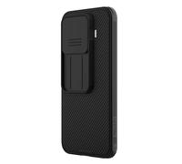 COQUE Custodia per Xiaomi 17T Pro con cover scorrevole per fotocamera, piastra posteriore rigida in PC e cornice in TPU morbido, protezione dagli urti, custodia per fotocamera-Nero
