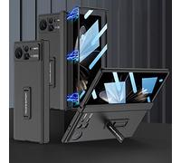 COQUE Custodia Xiaomi Mix Fold 2,Pellicola Protettiva Guscio Integrato Guscio Pieghevole All-Inclusive,Cover Telefono Pieghevole per Xiaomi Mix Fold 2-Nero