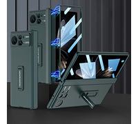 COQUE Custodia Xiaomi Mix Fold 2,Pellicola Protettiva Guscio Integrato Guscio Pieghevole All-Inclusive,Cover Telefono Pieghevole per Xiaomi Mix Fold 2-Verde