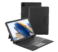 Coque de protection mobilis c2 premium pour galaxy tab a8 10.5'' (sm-x200/sm-x205) clavier fr bluetooth + touchpad - black