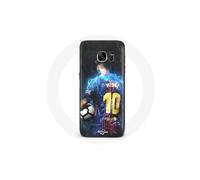 Coque - FCB - Samsung Galaxy S6 edge - Souple - Nero - Lionel Messi