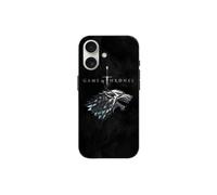 Coque - Il Trono di Spade - Casa Stark - iPhone 16 Plus - Flessibile - Nero