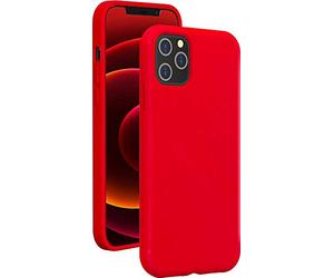 Coque iPhone 12 PRO Max Silicone SoftTouch Rouge Bigben