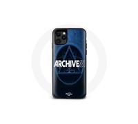 Coque iPhone 13 Pro Archivio 81 film horror cassetta statuto X-Files blu notte Vissers mondo parallelo
