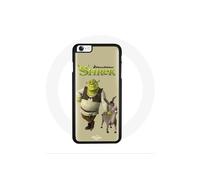 Coque Iphone 4 - Shrek - Morbida - Nera - Bambino - Unisex