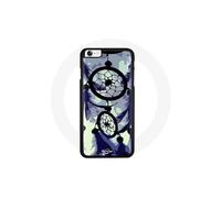Coque Iphone 8 Attrape sogni viola blu rosa nero dolcezza tenerezza cuore protezione indiano piuma passo