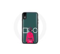 Coque Iphone XR Squid Game play Square