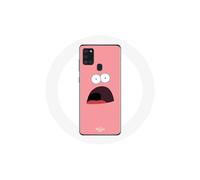 Coque - Maniacase - Galaxy A21S - Souple - Bob l'éponge - Rosa