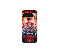 Coque - MANIACASE - Google Pixel 9 Pro - Morbida - Nera - Stranger Things stagione 2