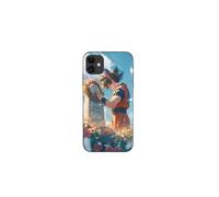 Coque - Maniacase - Iphone 12 mini - Akira Toriyama Son Goku - Morbido - Blu